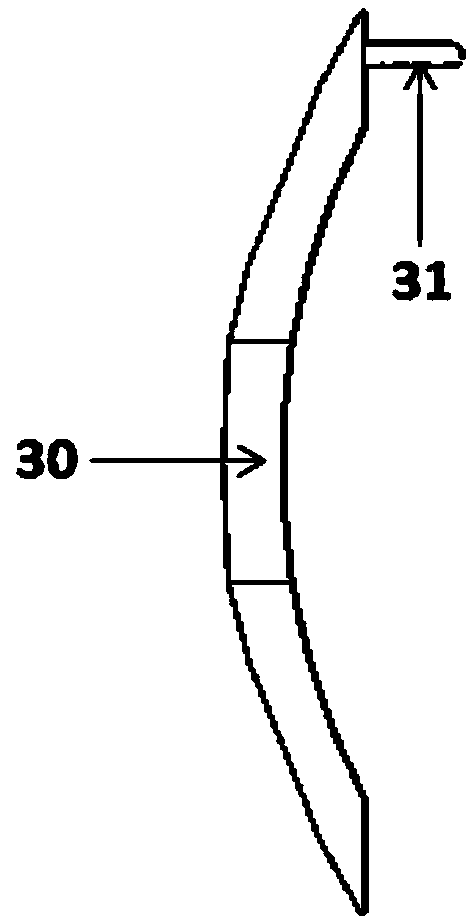 Air inflow structure of automobile air conditioner