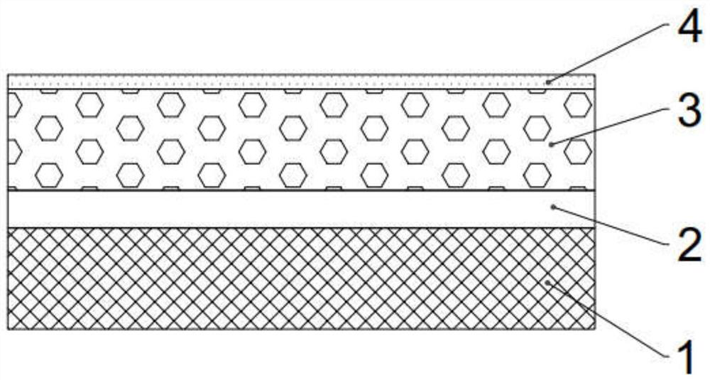 Car room lens protective film and preparation method thereof