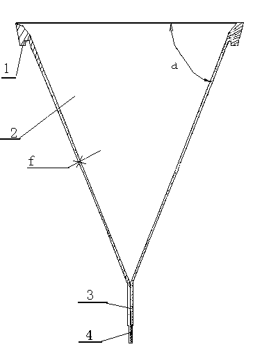 Deodorizing device of flush toilet