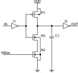 Voltage compensation oscillator circuit