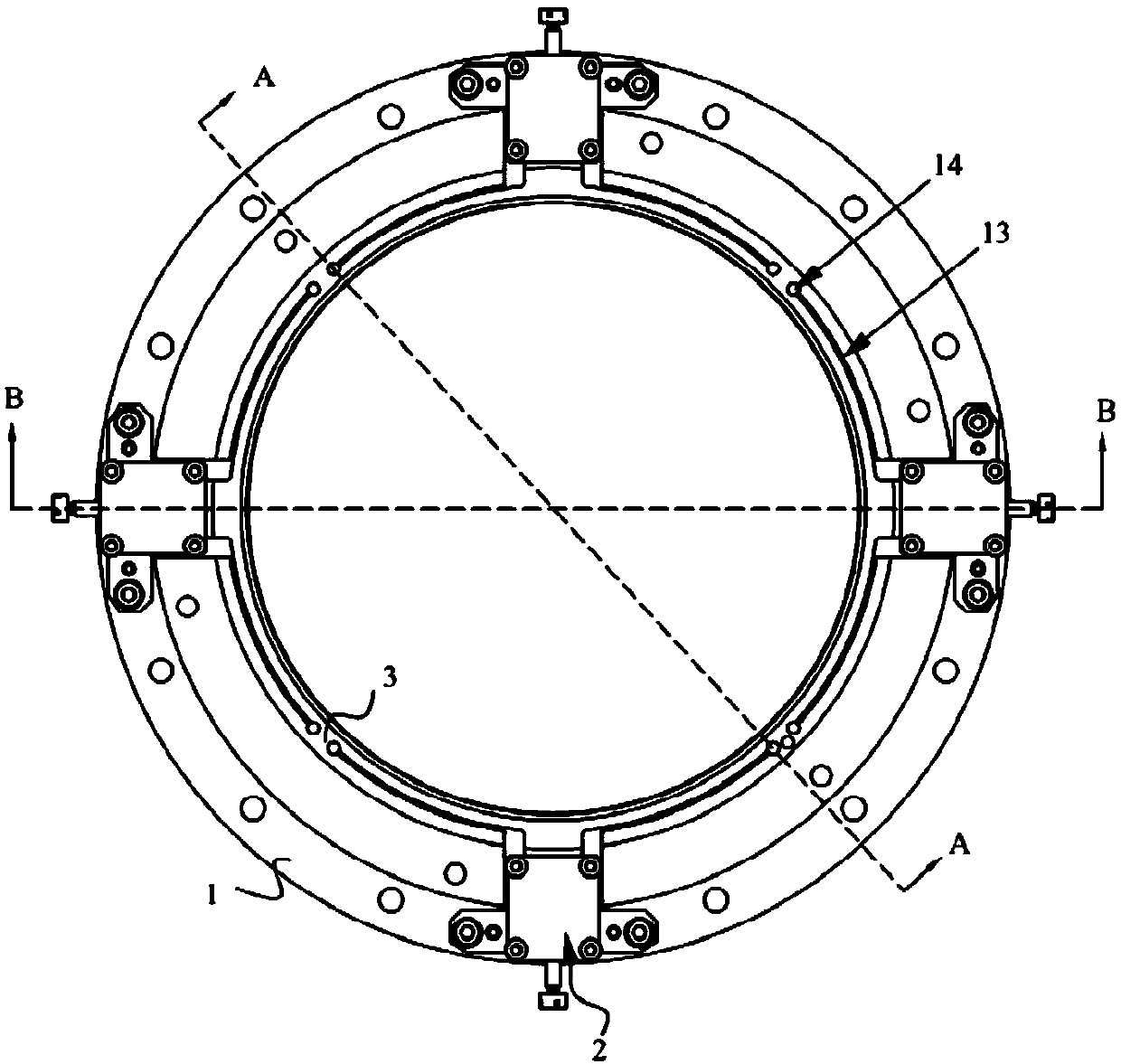 Image quality compensation device, optical system and photoetching machine