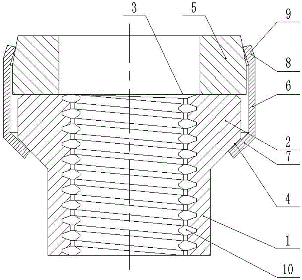 Flange nut-washer assembly