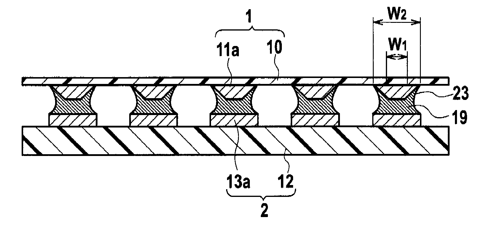 Printed wiring board, method for forming the printed wiring board, and board interconnection structure