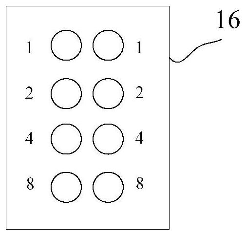 Operating state output circuit and operating state output method