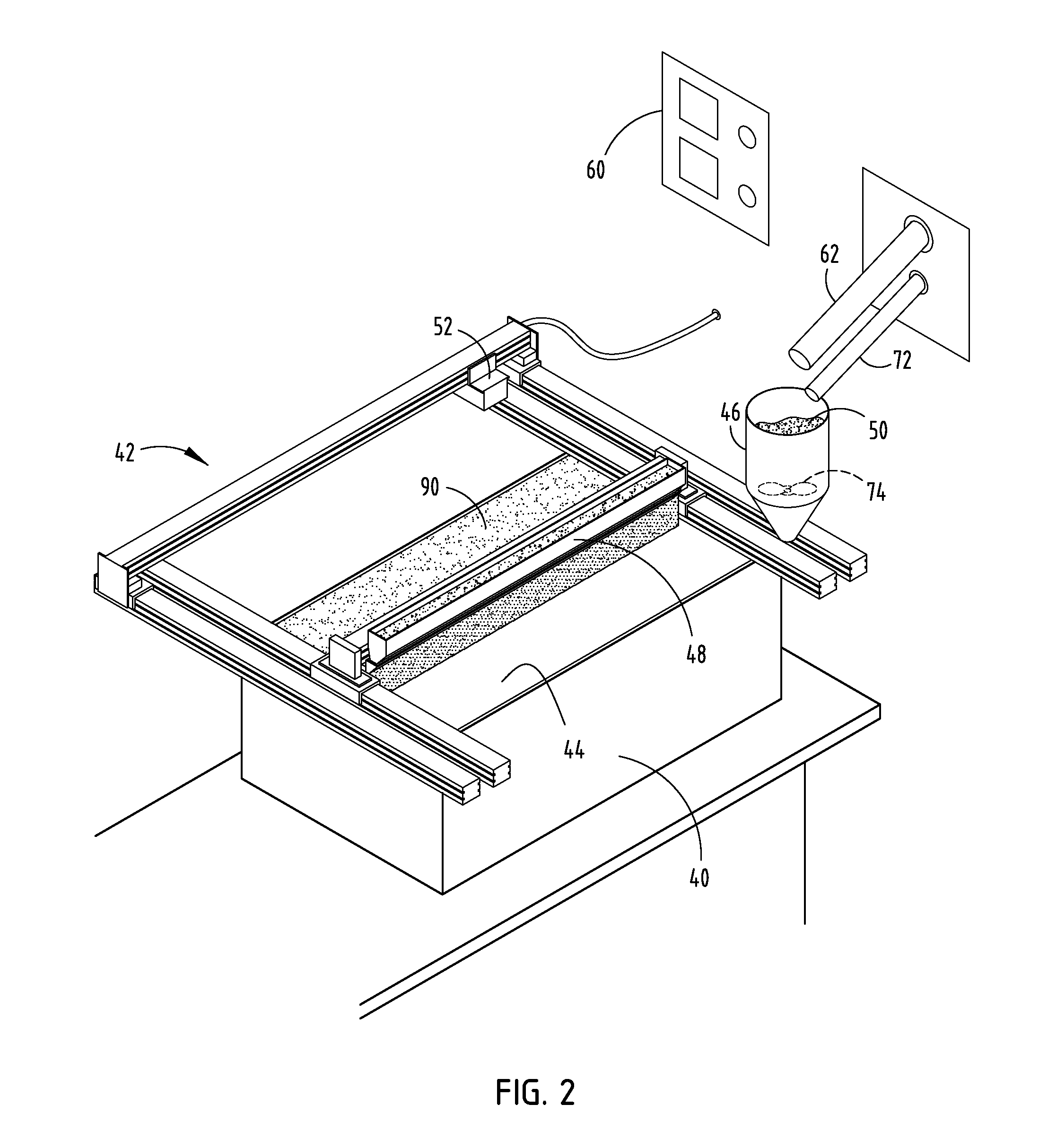 Additive fabrication technologies for creating molds for die components