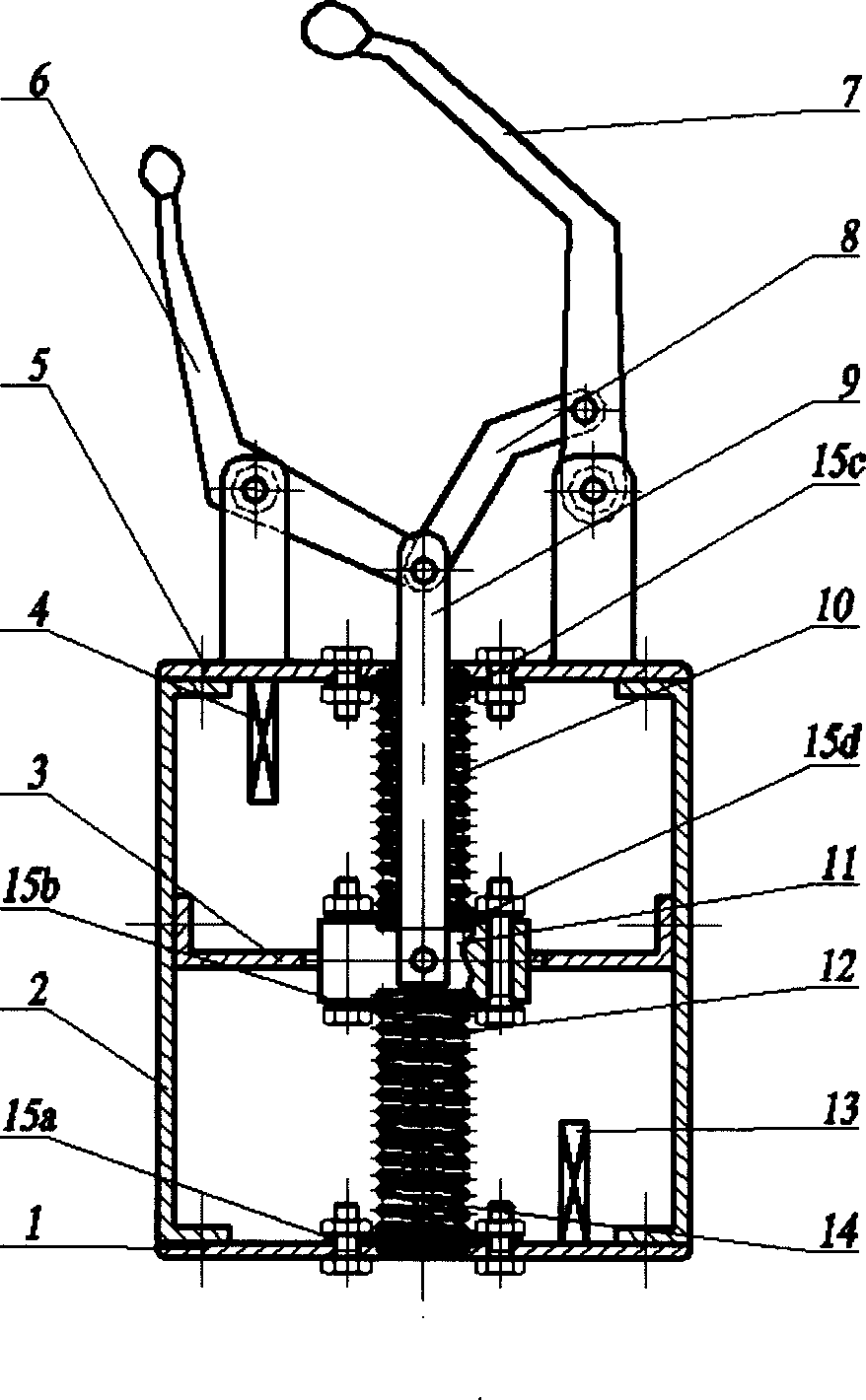 Shape memory alloy spring driven manipulator control system