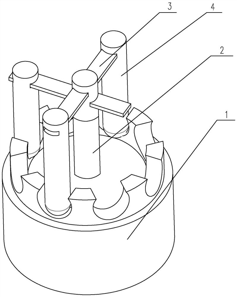 Clamping detection device for miniature bearing nylon retainer