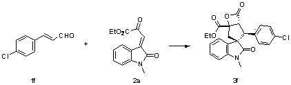 Synthesis method of spiro hydroxyindolocyclopentane beta-exo fat compound