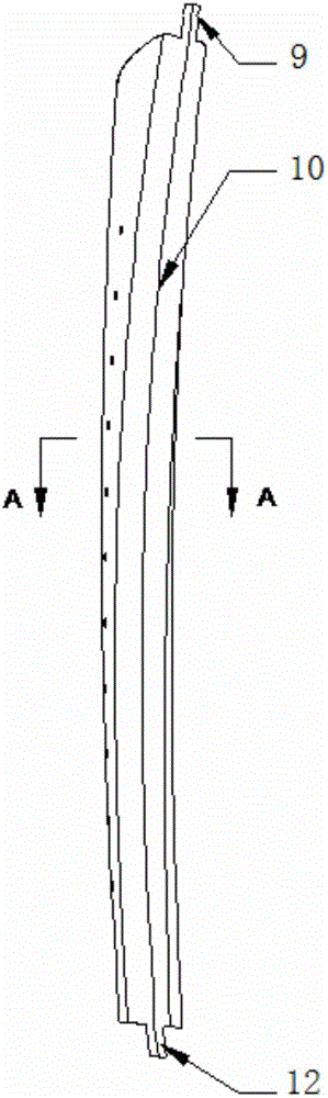 Thin-walled air coolant guide tube connecting method