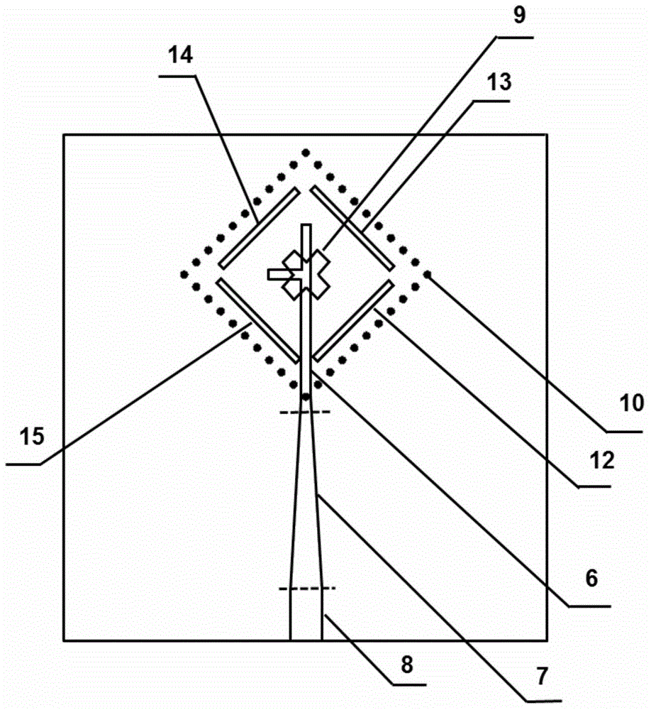 Circularly polarized cavity-backed antenna low in axial ratio