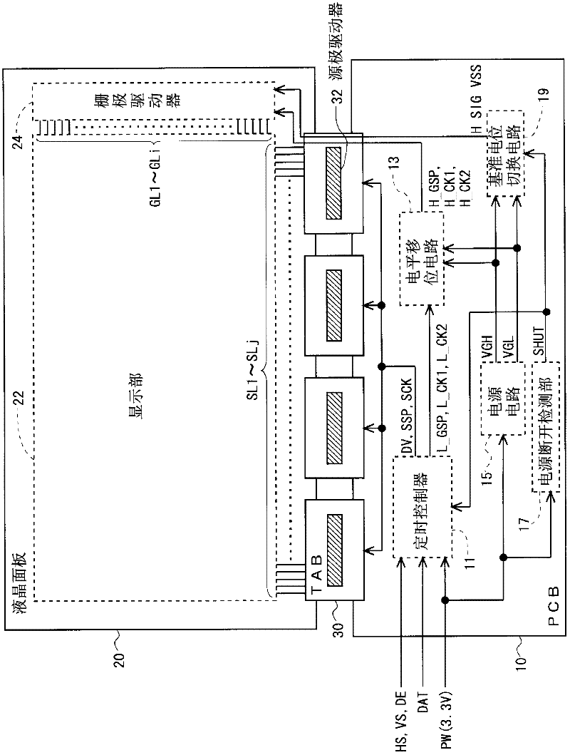 Liquid crystal display device and driving method therefor