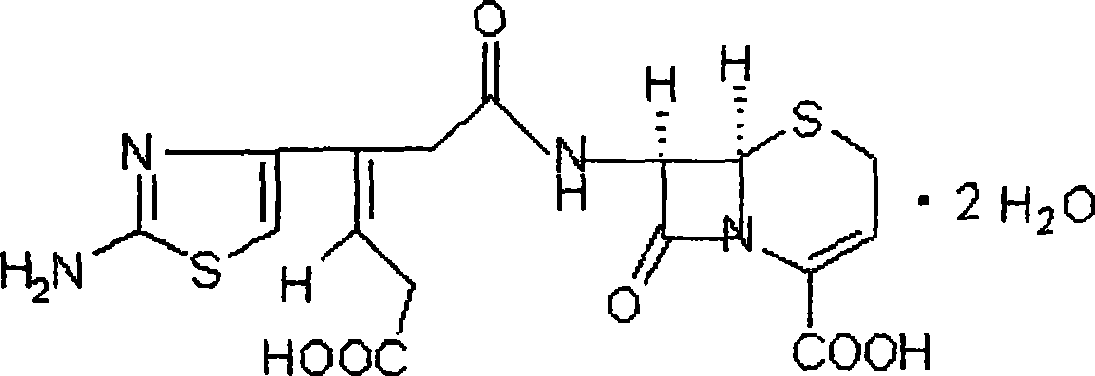 Ceftibuten chewable tablet