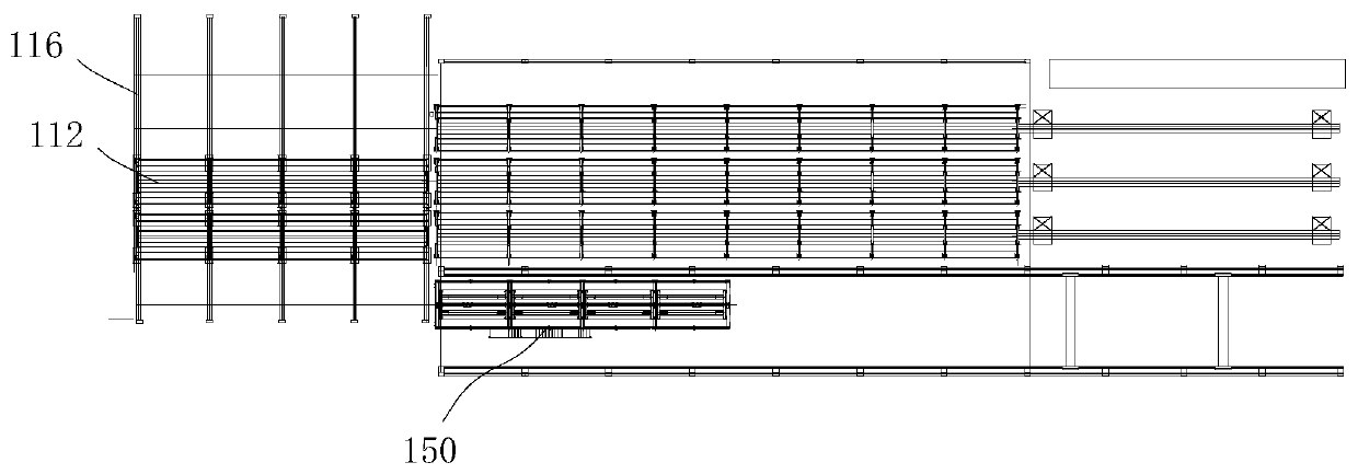 Air train stereo garage transferring system