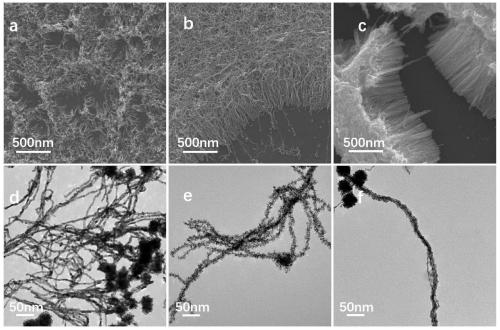 Superfine three-dimensional platinum nanowire array growing on substrate under control of strong ligand, and method thereof