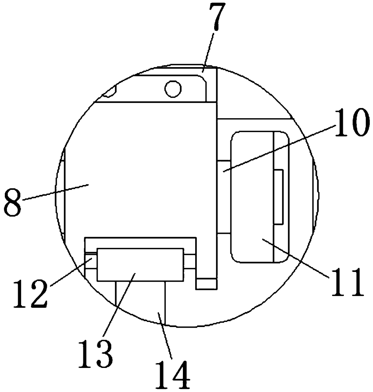 Needle mushroom tearing and dividing assist device for primary processing of supermarkets