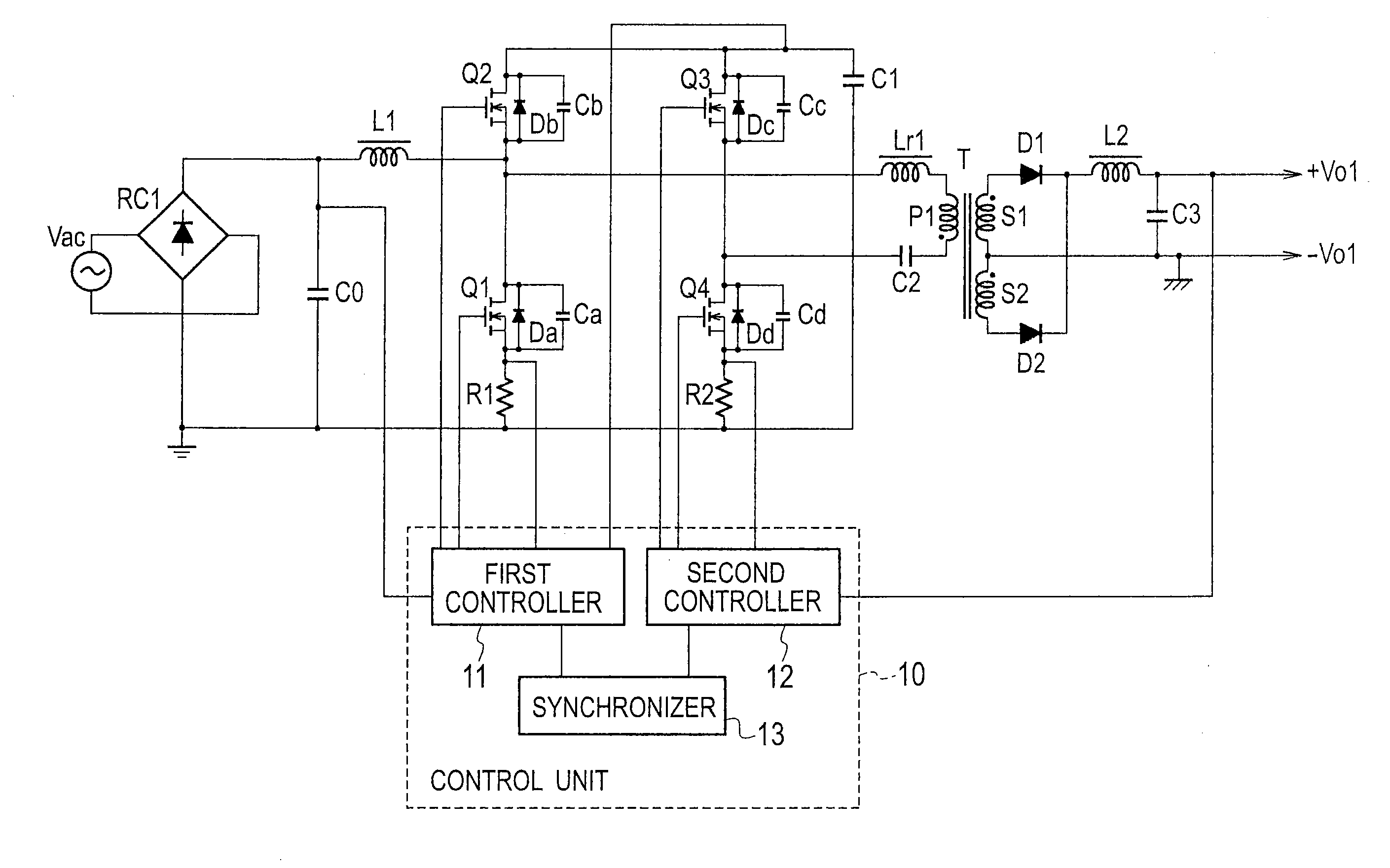 Switching power source apparatus