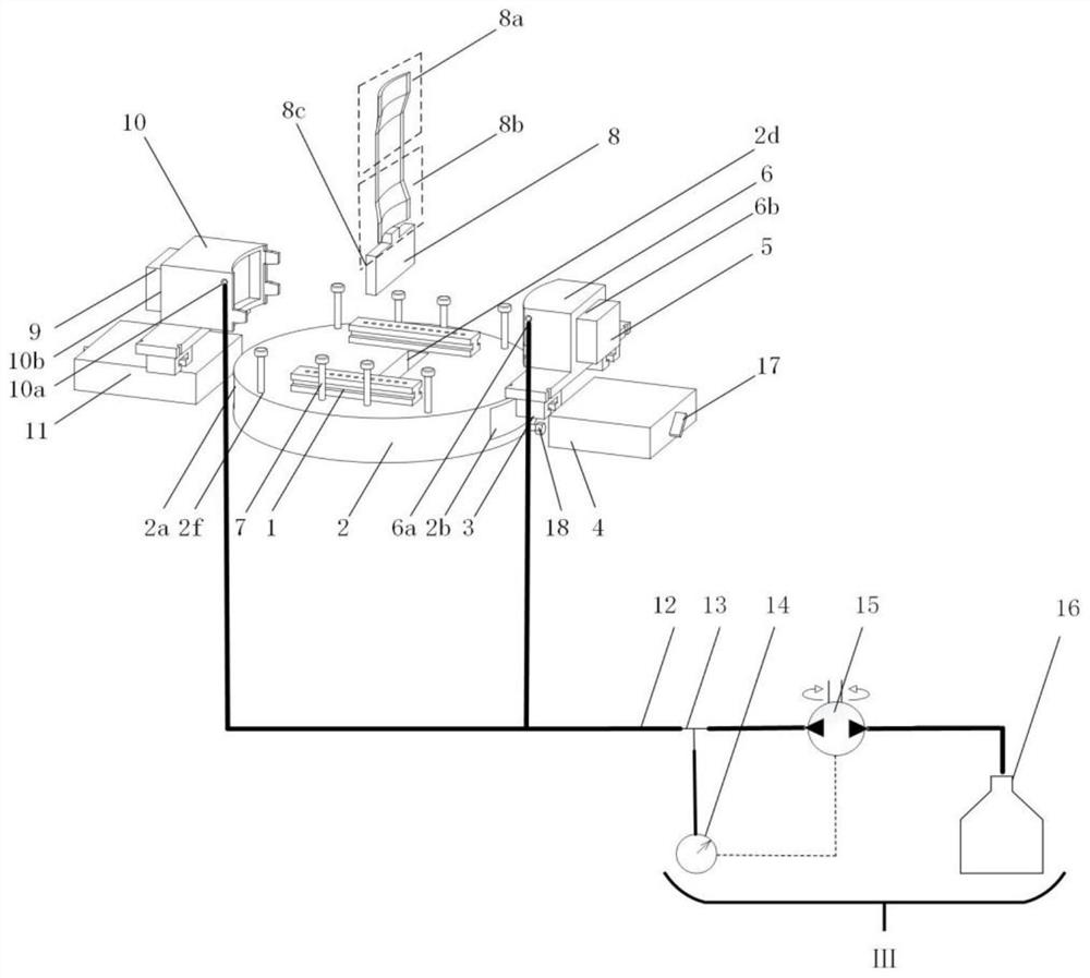 A magnetorheological fluid flexible clamping device and method for blade parts