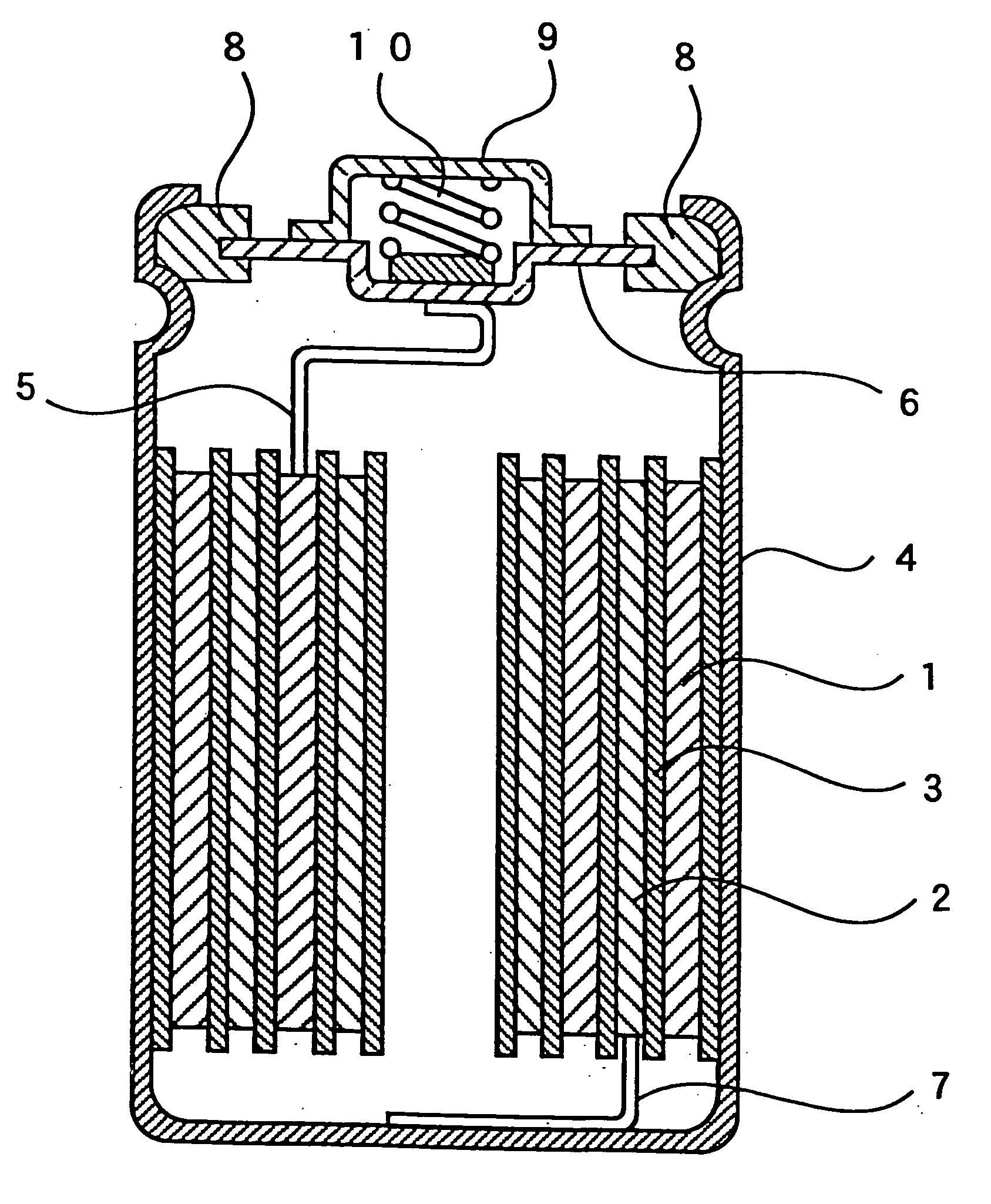 Hydrogen absorbing alloy for alkaline storage battery