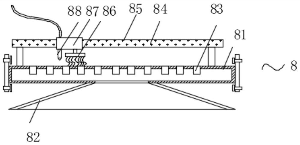 A multi-stage spray biogas biological desulfurization tower