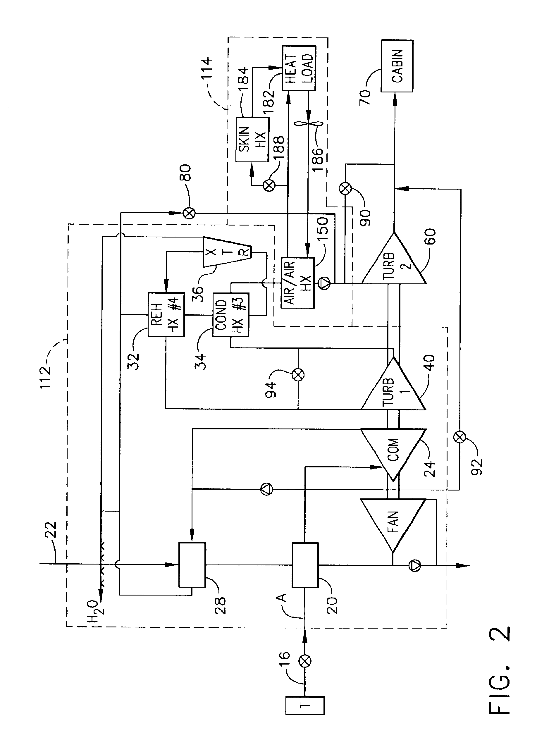 Condensing cycle with energy recovery augmentation