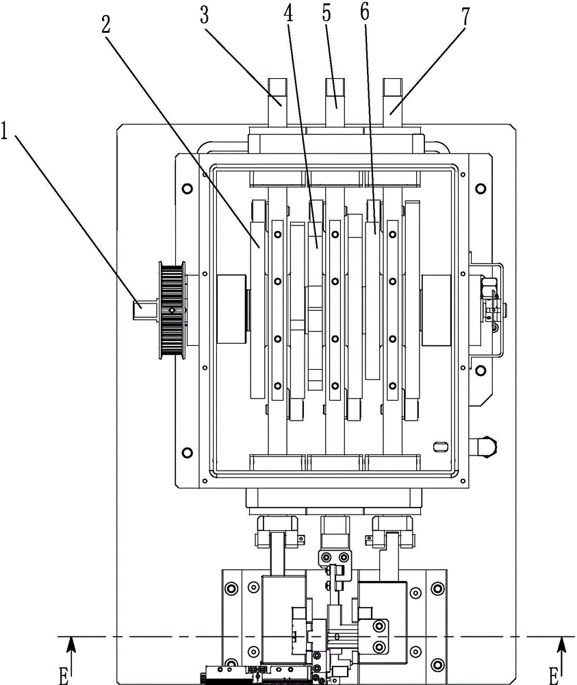 Terminal pin plugging device