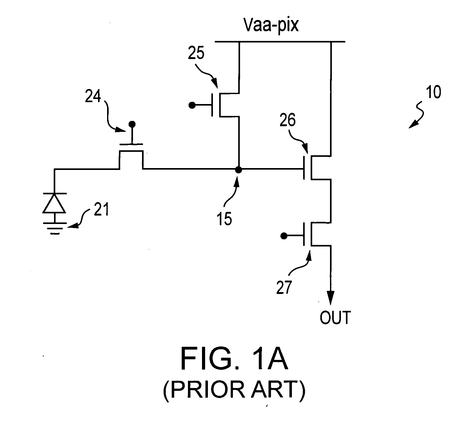 Vertical gate device for an image sensor and method of forming the same