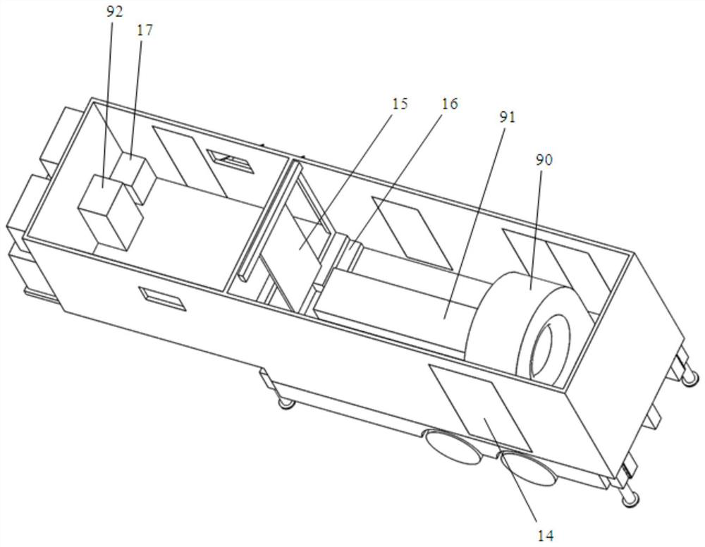 An emergency semi-trailer ct