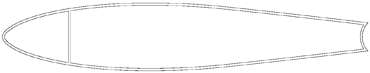 Manufacturing method for composite tailplane of small and medium size unmanned aerial vehicles