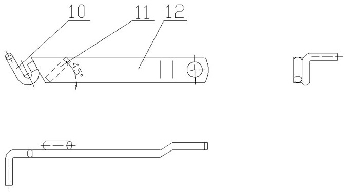 Single profiling device of precision seeder