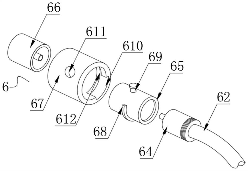 Optical fiber array connection equipment with receiving and transmitting integrated function