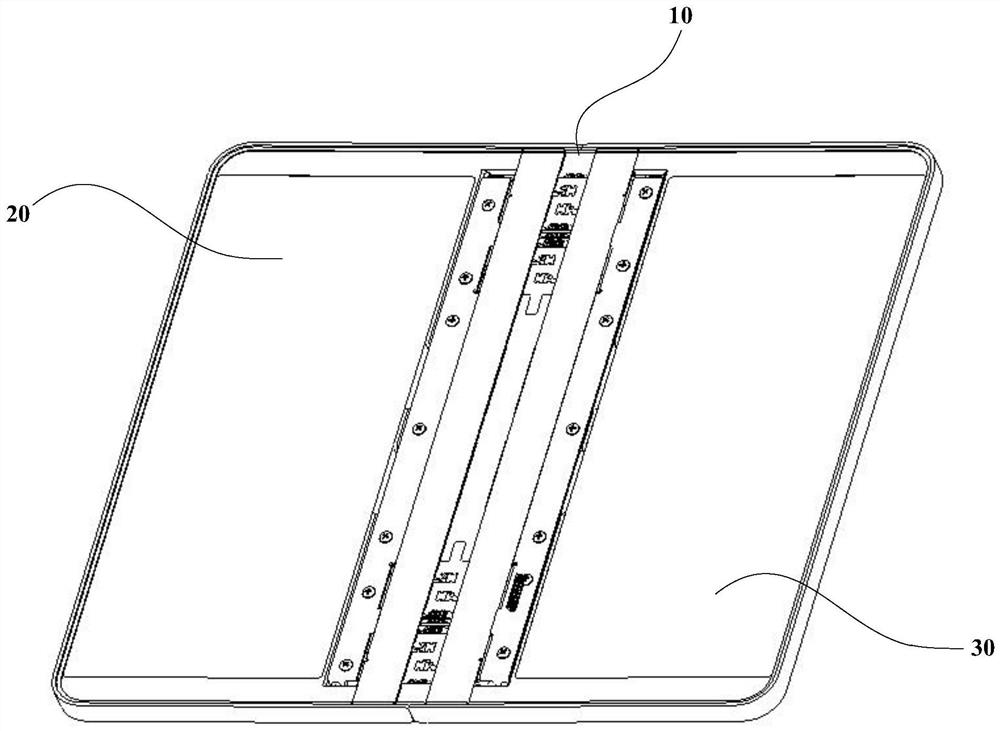 Rotating shaft mechanism and foldable mobile terminal