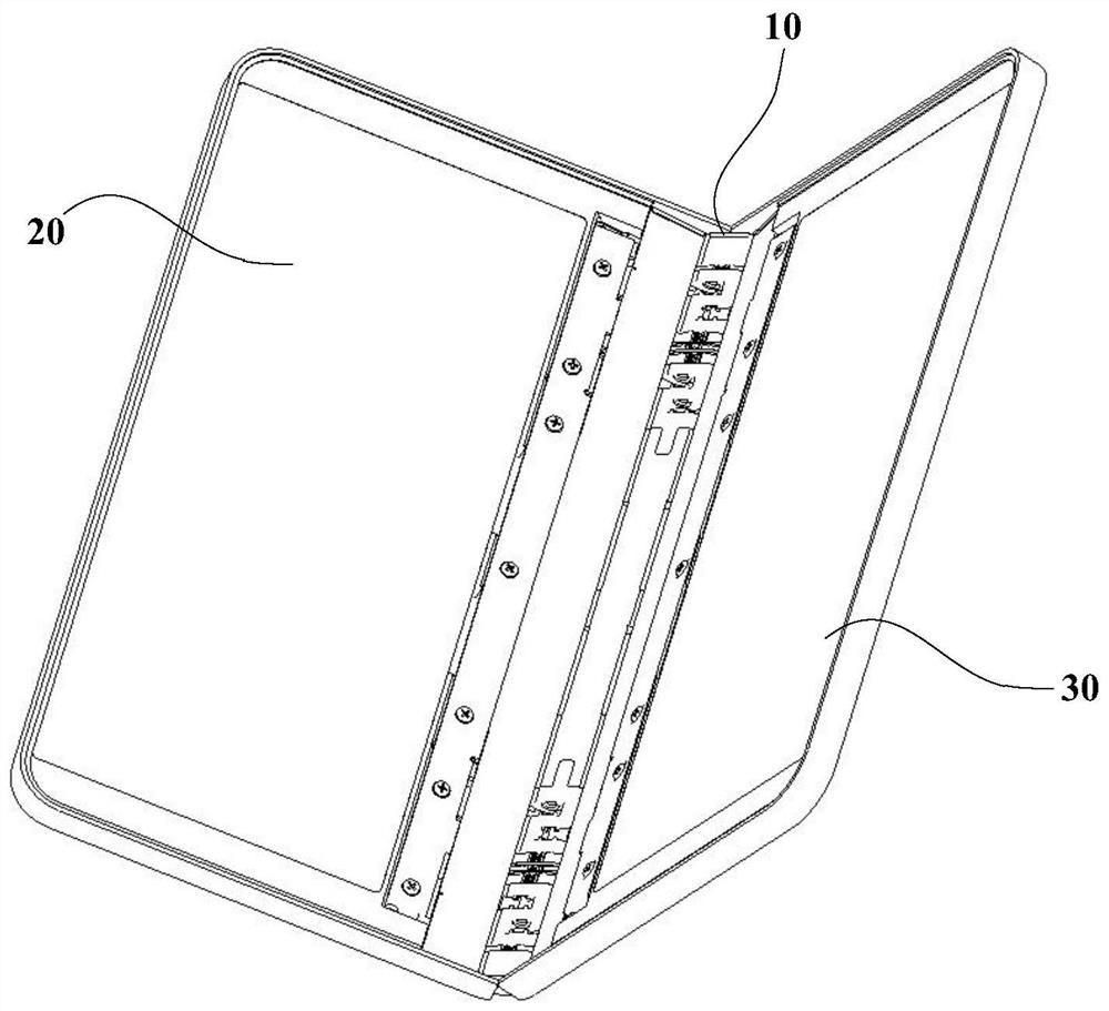 Rotating shaft mechanism and foldable mobile terminal