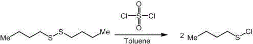 Lead compound sulfo-methomyl and synthesis method thereof