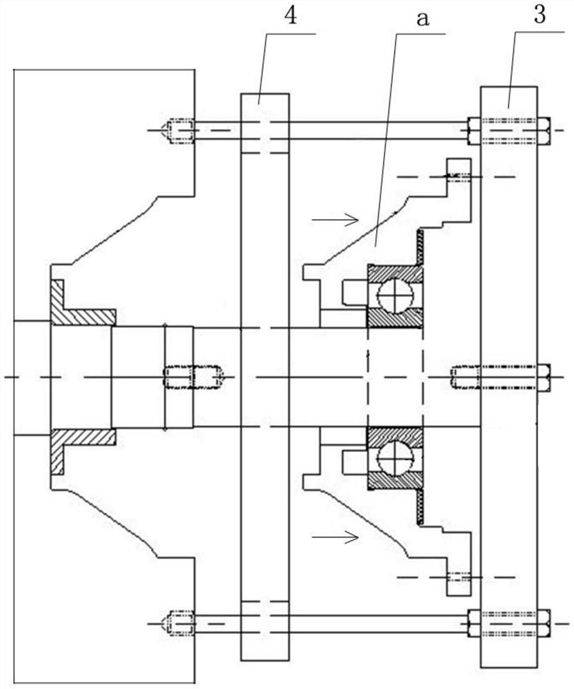 A method for disassembling and assembling motor bearings without disassembly