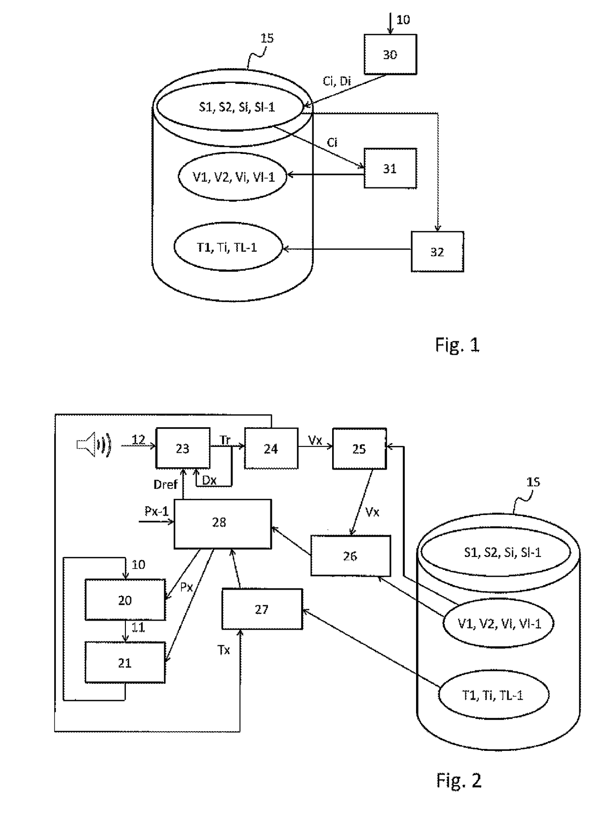 Method for following a musical score and associated modeling method