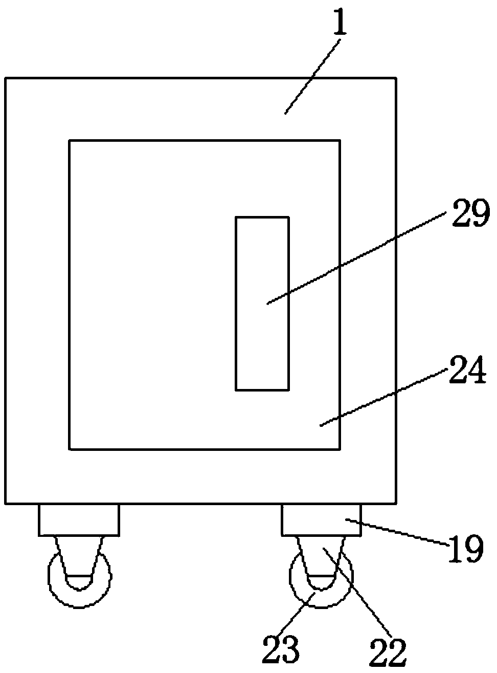 Information engineering low-voltage electrical cabinet