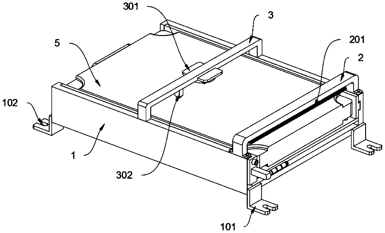 Hard disk fixing support