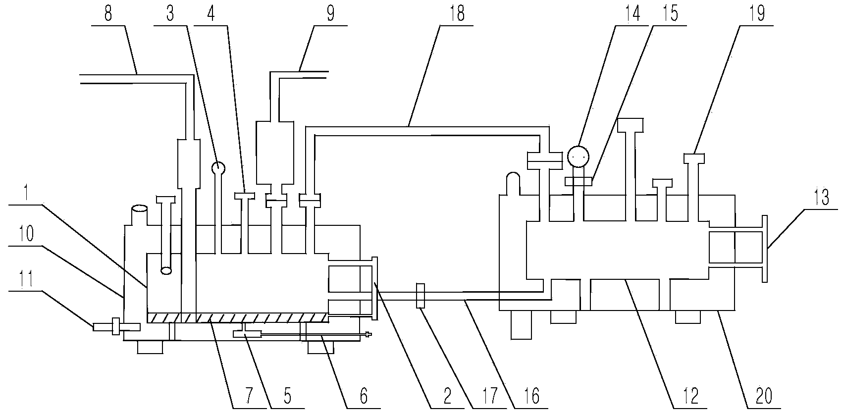 Pentane oil-making-gas gasifier