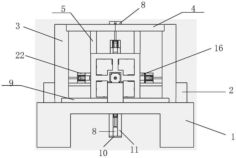 A three-dimensional magnetic characteristic measurement device suitable for electrical materials under stress loading