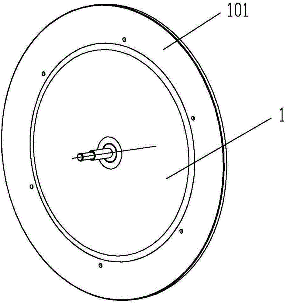 Magnetic control brake device of flywheel of exercise bicycle