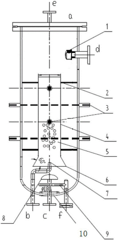 Removal device for organic matters of wastewater