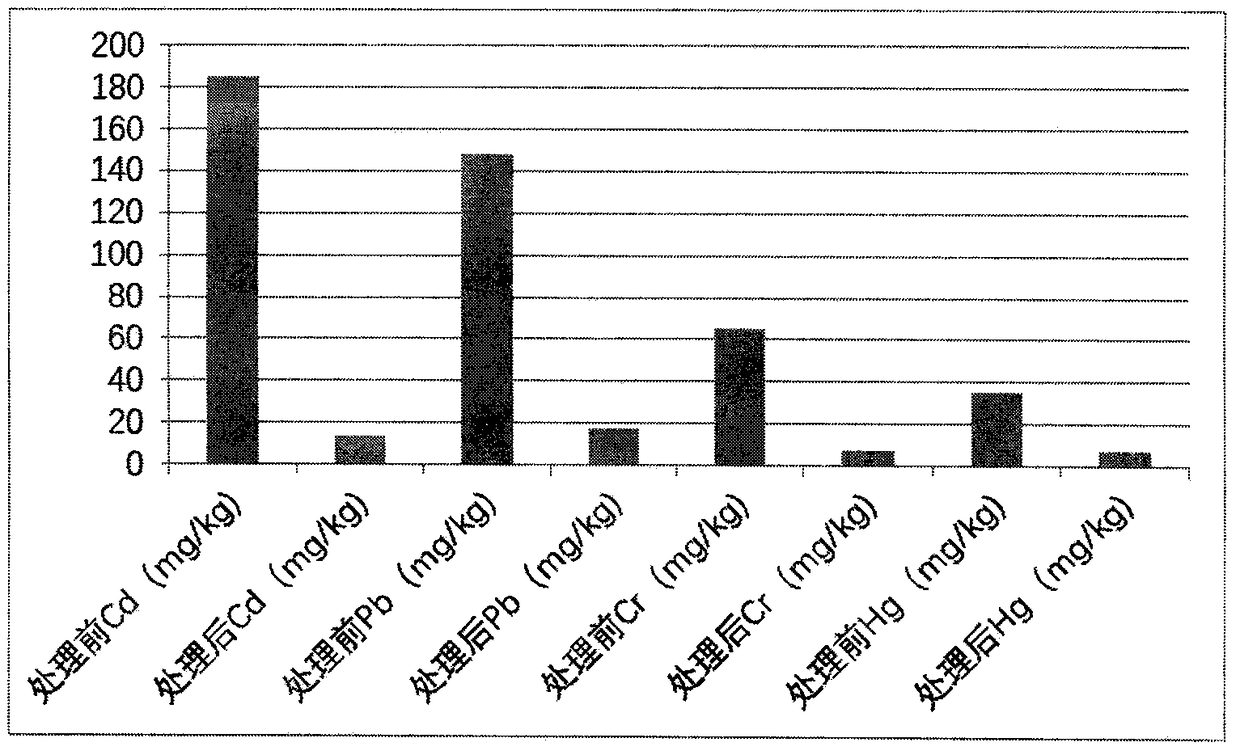 Production method and application of soil heavy metal compound pollution eluting agent