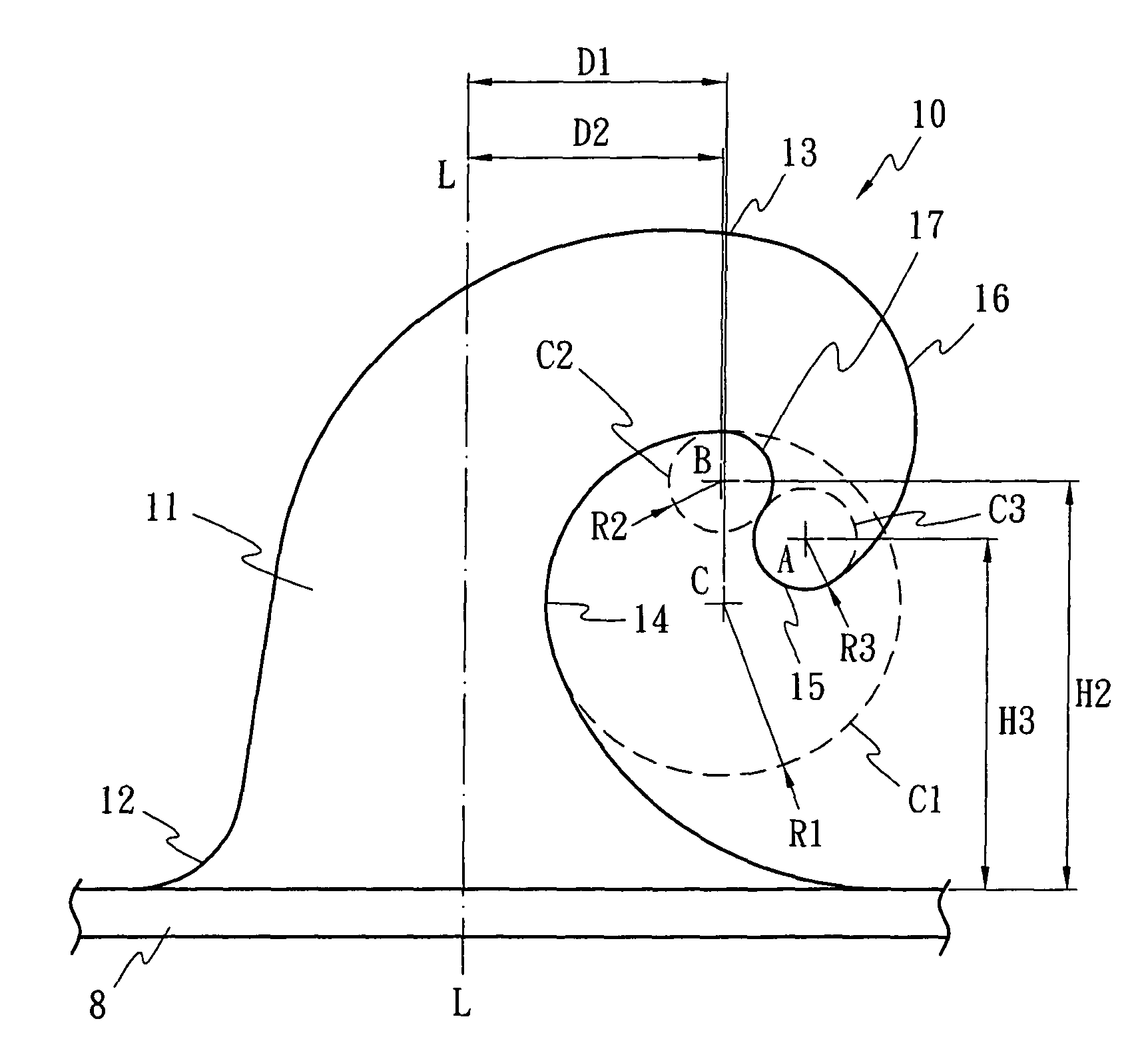 Hook structure and injection molded hook strap including the same