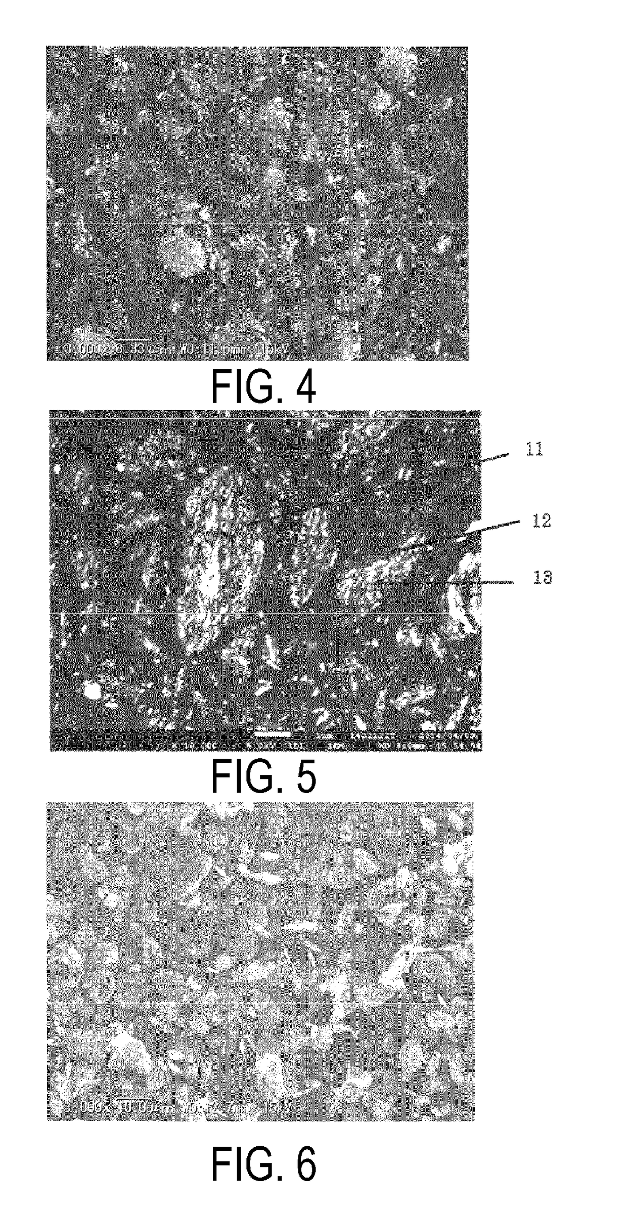 Composite active material for lithium ion secondary batteries and method for producing same