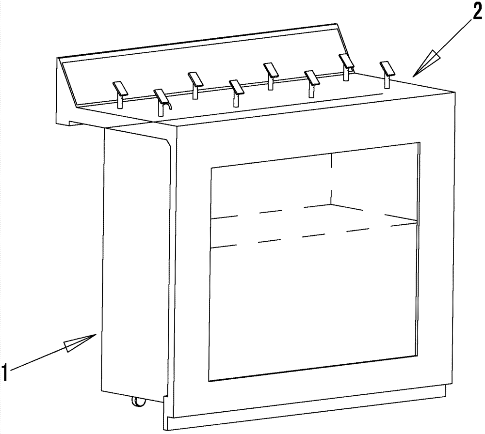 Experiencing-type digital cabinet