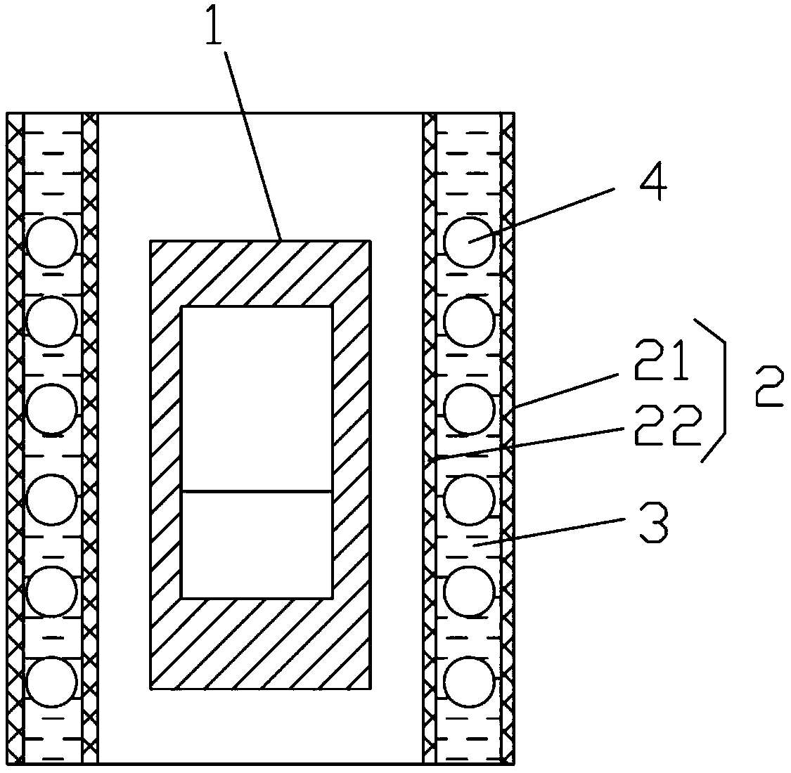 Reaction furnace and cooling method