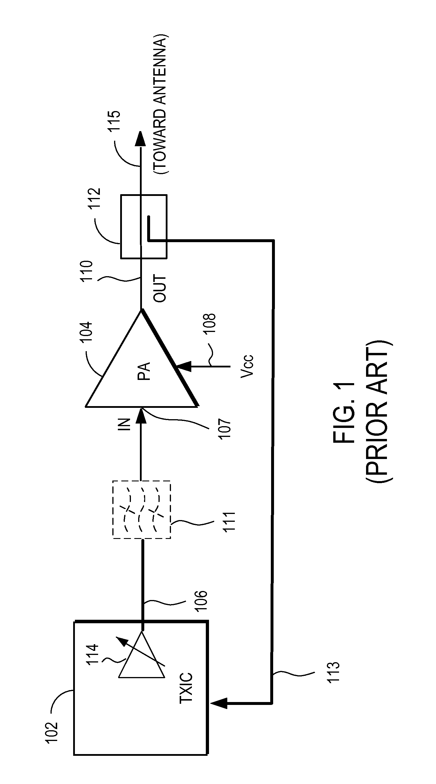 Power amplifier power controller