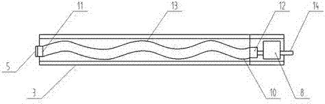 An automatic production mechanism for weft corrugated fabric on a sample loom