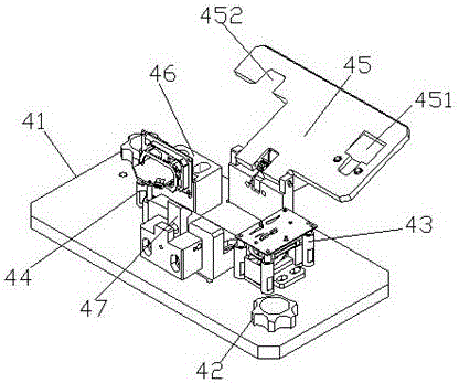 Welding device for automobile antenna PCB product