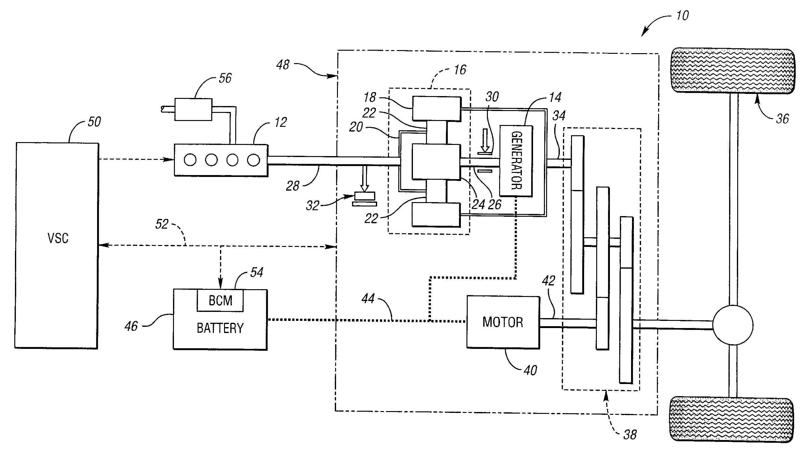 Vehicle and method for operating a vehicle to reduce exhaust emissions